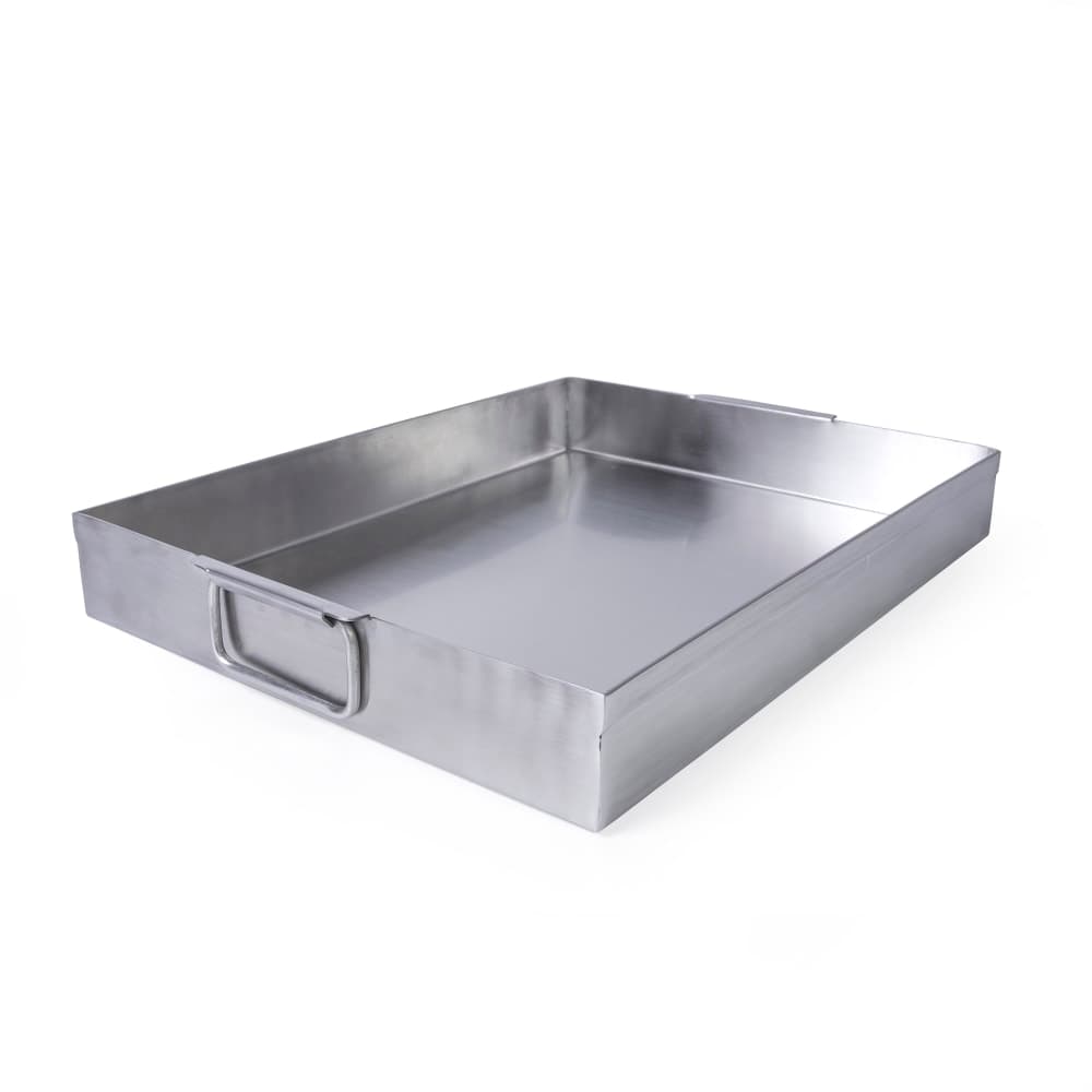Elite Global Solutions Rectangular Serving Tray - 15"L x 12"W, Stainless Steel (SS12152)
