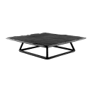 Elite Global Solutions Pedestal Display Riser - 7"L x 6"W x 2"H, Rubber Coated Steel, Black (SS762-RC) thumbnail 2