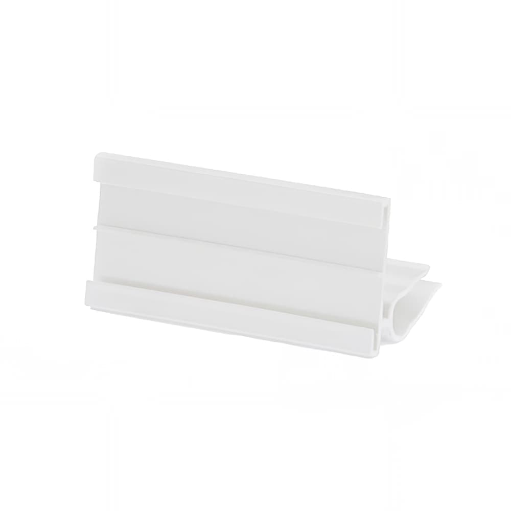Elite Global Solutions 3 1/2" Tabletop Tag Holder - Melamine, White (TAG35112-NW)