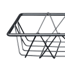 Elite Global Solutions Rectangular Wire Serving Basket - 18"L x 6"W x 2"H, Gunmetal Gray (W618-GG) thumbnail 6