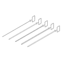 Rational 60.72.414 Full Size Grill/Tandoori Frame/Skewer Set thumbnail 2