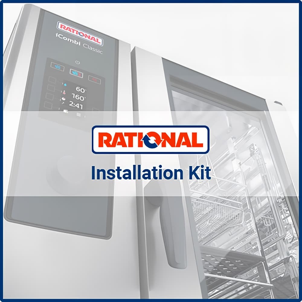 Rational 8720.1561US Installation Kit for Gas SCC WE/CMP 102G, 201G, & 202G