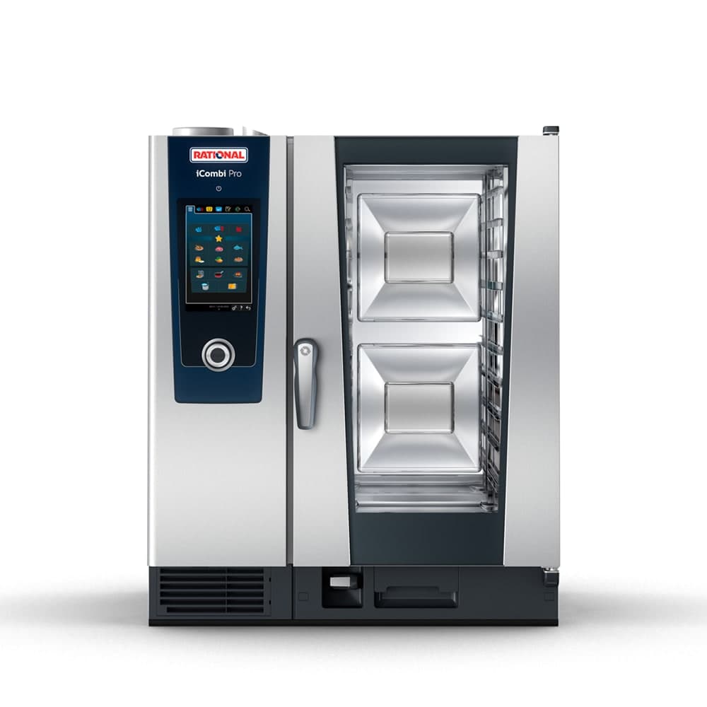 Rational CD1ERRA.0000215 Half Size Combi Oven - Boiler Based, 208-240v/3ph