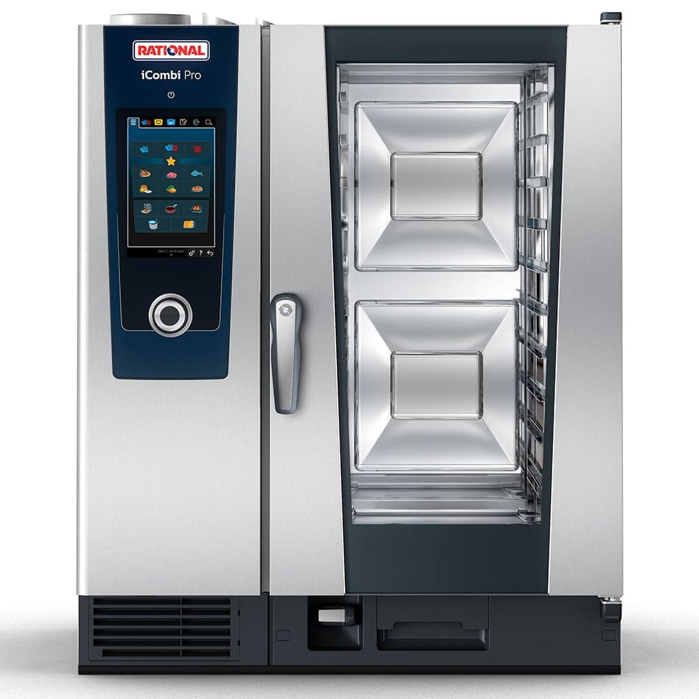 Rational ICP 10-HALF LP 120V 1 PH Half Size Combi Oven - Boiler Based, Liquid Propane