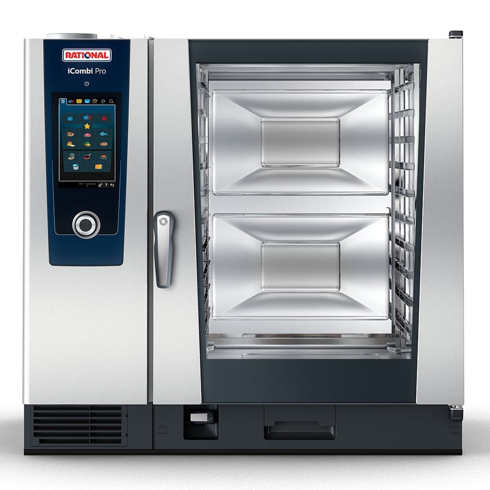Rational ICP 10-FULL LP 208/240V 1 PH Full Size Combi Oven - Boiler Based, Liquid Propane