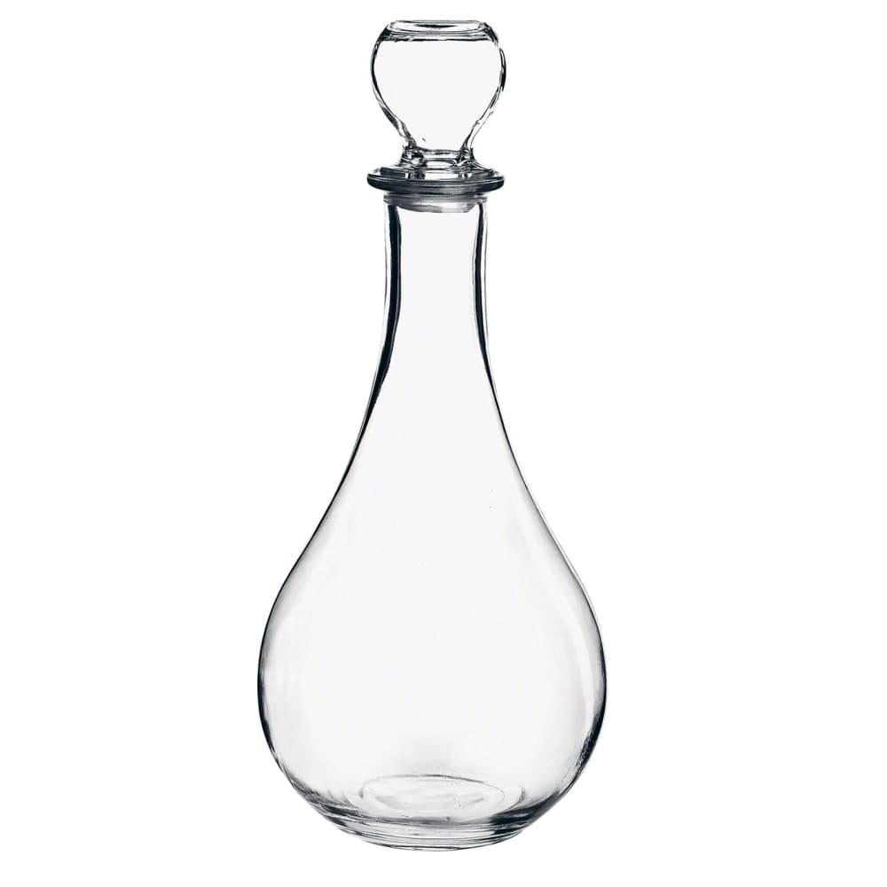 Steelite 4925Q179 42 1/16 oz Soda Lime Glass Decanter w/ Lid