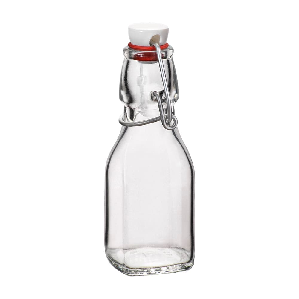 Steelite 4953Q810 5 oz Swing Top Bottle - Glass, Clear
