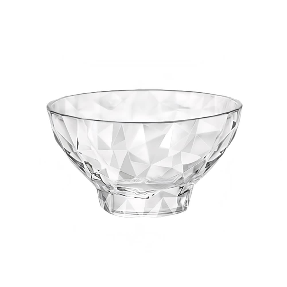 Steelite 4990Q781 8 1/2 oz Diamond Mini Dessert Bowl - Glass, Clear