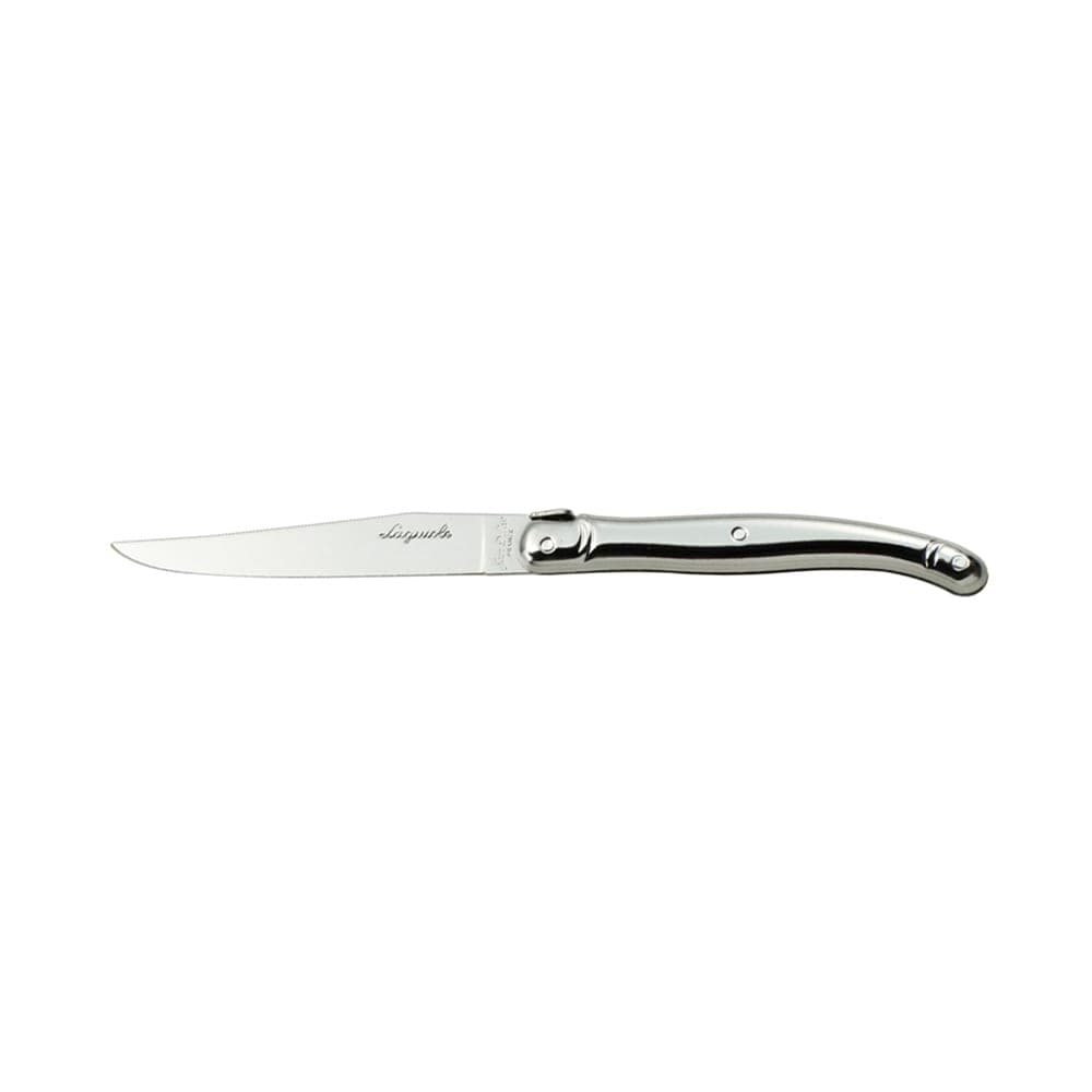 Laguiole 9" Sharpened Steak Knife w/ Solid Handle, Stainless (5390S077)