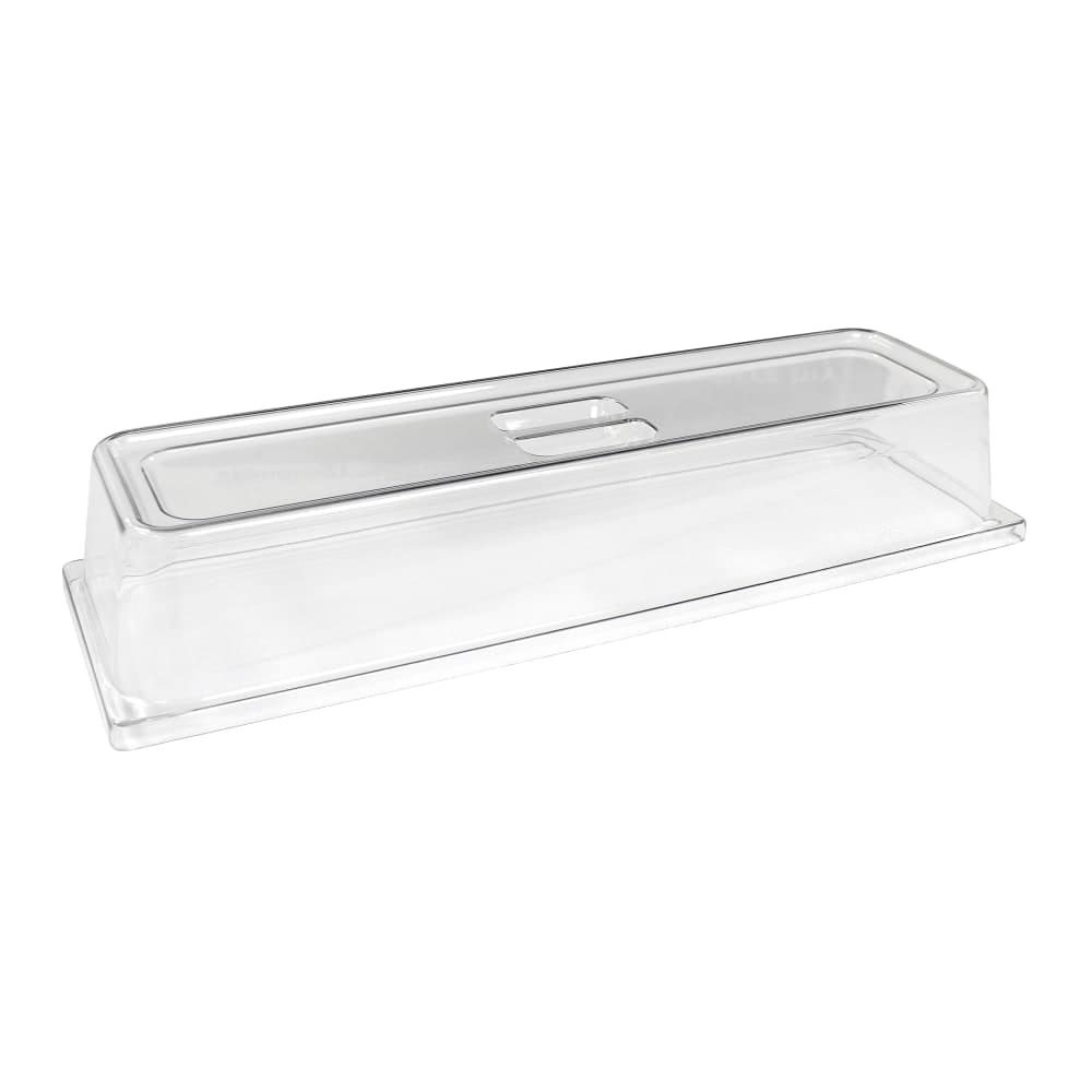 Steelite 6470ML13 Creations Rectangular Food Pan Cover - 21"L x 6 3/4"W x 3 1/2"H, Melamine