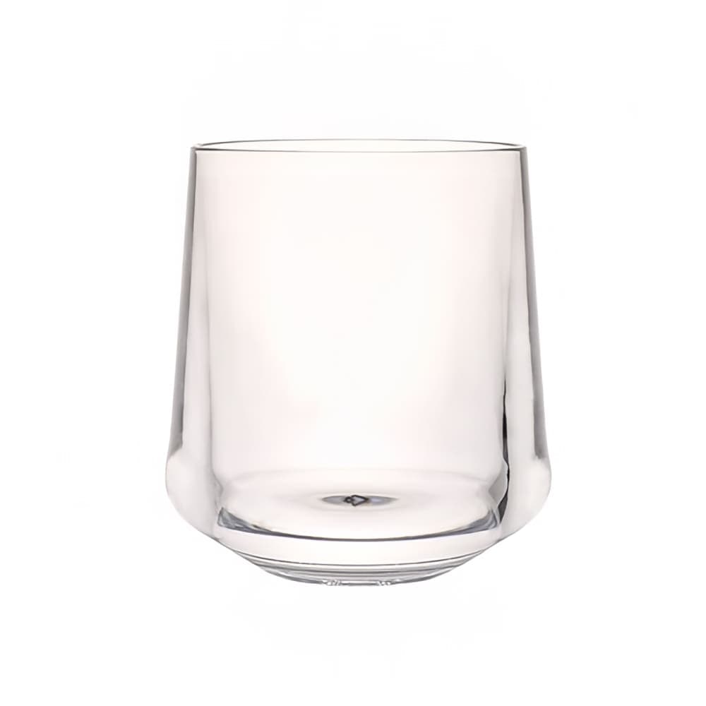 Steelite 7030DR011 12 oz Summit Stemless Wine Glass, Plastic, Clear