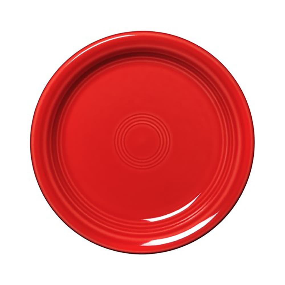 Fiesta 6 5/8" Round Fiesta Appetizer Plate - China, Scarlet (HL1461326)