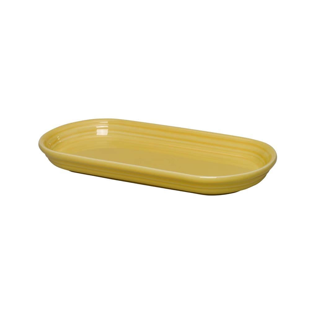 Fiesta Oblong Fiesta Bread Tray - 11 7/8" x 5 5/8", China, Sunflower (HL412320)
