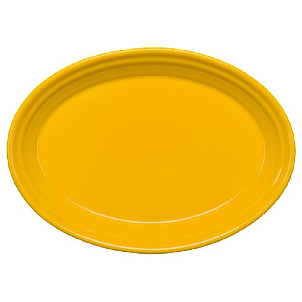 Fiesta 9 5/8" x 6 7/8" Oval Fiesta Platter - China, Daffodil (HL456342)