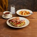 Homer Laughlin HL5800828 5 5/8" Round Styleline Saucer - China, Old Gold thumbnail 2