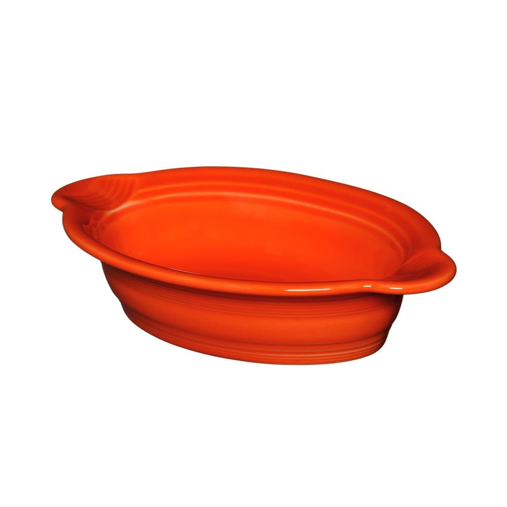 Fiesta 13 oz Oval Fiesta Casserole Dish - China, Poppy (HL587338)