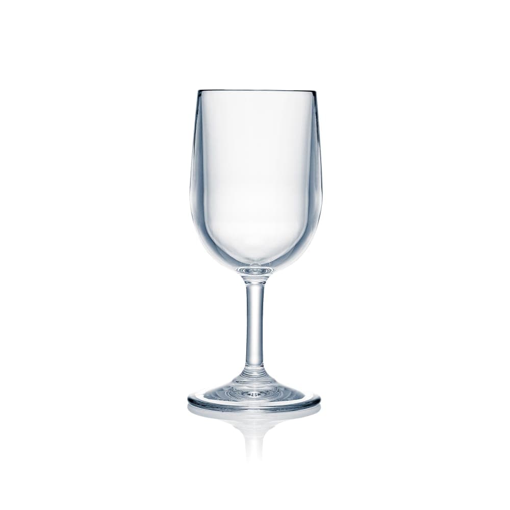 Strahl 8 1/2 oz Design Classic Wine Glass, Plastic, Glass (N406803)