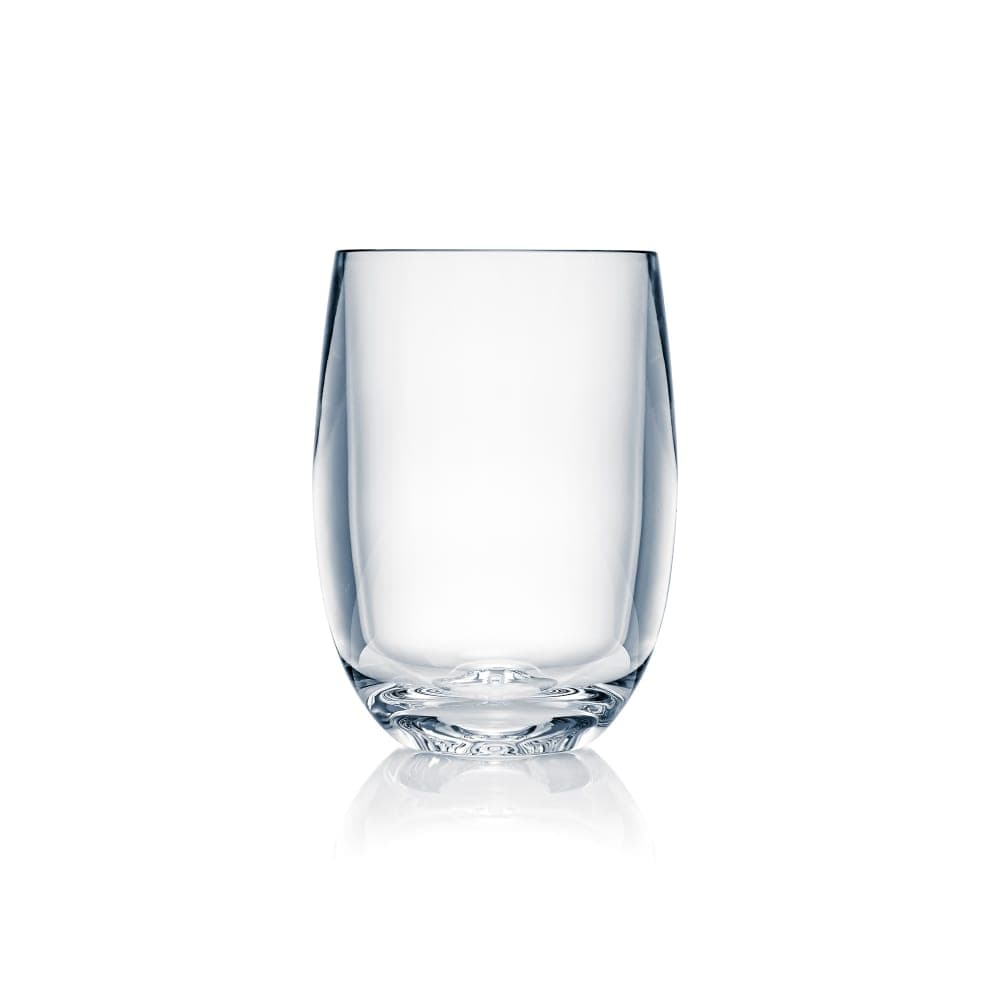 Strahl 13 oz Design Stemless Osteria Bordeaux Glass, Plastic, Clear (N408403)