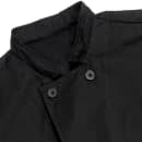 Chef Revival Chef's Jacket w/ Long Sleeves - Poly/Cotton, Black, 4X (J071BK-4X) thumbnail 4
