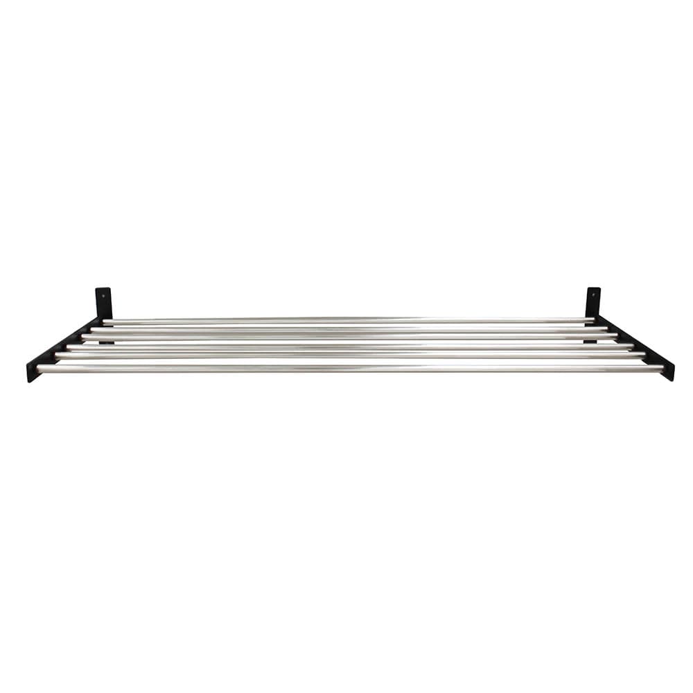 Vinotemp EP-3DHZRACK Epicureanist Horizontal Display Rack - (9) Bottle Capacity, Stainless Steel