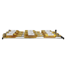 Vinotemp EP-3DHZRACK Epicureanist Horizontal Display Rack - (9) Bottle Capacity, Stainless Steel thumbnail 4