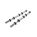 Vinotemp EP-PEG2A 7 7/8" Epicureanist Wine Pegs w/ (2) Bottle Capacity, Satin Nickel thumbnail 2