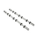 Vinotemp EP-PEG3A 11 1/2" Epicureanist Wine Pegs w/ (3) Bottle Capacity, Satin Nickel thumbnail 2