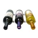 Vinotemp EP-PEG3S 11 1/2" Epicureanist Wine Pegs w/ (3) Bottle Capacity, Matte Metal thumbnail 3