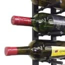 Vinotemp EP-PEGWALL9B 35 3/4"H Epicureanist Commercial Wine Rack w/ (9) Bottle Capacity, Black thumbnail 6