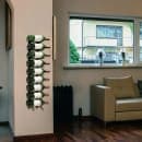 Vinotemp EP-PEGWALL9B 35 3/4"H Epicureanist Commercial Wine Rack w/ (9) Bottle Capacity, Black thumbnail 8