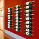 Vinotemp EP-PEGWALL9B 35 3/4"H Epicureanist Commercial Wine Rack w/ (9) Bottle Capacity, Black thumbnail 9