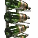 Vinotemp EP-PEGWALL9S 35 3/4"H Epicureanist Commercial Wine Rack w/ (9) Bottle Capacity, Stainless Steel thumbnail 5