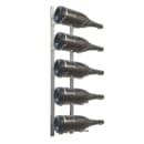 Vinotemp EP-WIRE1MS 35 3/4"H Epicureanist Commercial Wine Rack w/ (5) Bottle Capacity, Stainless Steel thumbnail 3