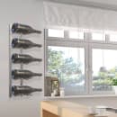 Vinotemp EP-WIRE1MS 35 3/4"H Epicureanist Commercial Wine Rack w/ (5) Bottle Capacity, Stainless Steel thumbnail 4