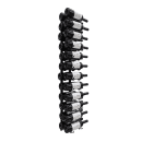 Vinotemp EP-WIRE24B 47 1/4"H Epicureanist Commercial Wine Rack w/ (24) Bottle Capacity, Black thumbnail 4