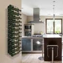 Vinotemp EP-WIRE24B 47 1/4"H Epicureanist Commercial Wine Rack w/ (24) Bottle Capacity, Black thumbnail 8