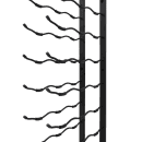 Vinotemp EP-WIRE36B 47 1/8"H Epicureanist Commercial Wine Rack w/ (36) Bottle Capacity, Black thumbnail 8