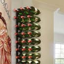 Vinotemp EP-WIRE3B 35 3/4"H Epicureanist Commercial Wine Rack w/ (27) Bottle Capacity, Black thumbnail 4