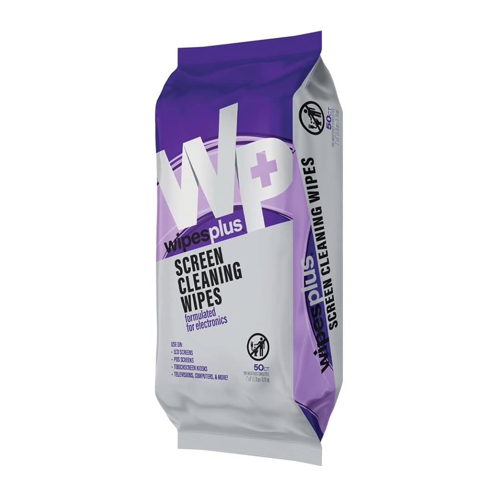 WipesPlus 37564 WipesPlus® Screen Cleaning Wipes