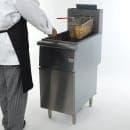 MoTak FF50LP Economy Gas Fryer- (1) 50 lb Vat, Floor Model, Liquid Propane thumbnail 5