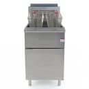 MoTak FF70LP Economy Gas Fryer- (1) 70 lb Vat, Floor Model, Liquid Propane thumbnail 2