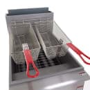 MoTak FF70LP Economy Gas Fryer- (1) 70 lb Vat, Floor Model, Liquid Propane thumbnail 7