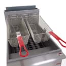 MoTak FF70NG Economy Gas Fryer- (1) 70 lb Vat, Floor Model, Natural Gas thumbnail 7