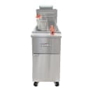 MoTak MGF3-P-C Gas Fryer - (1) 40 lb Vat, Floor Model, Liquid Propane thumbnail 2