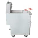MoTak MGF4-N-C Gas Fryer - (1) 50 lb Vat, Floor Model, Natural Gas thumbnail 5