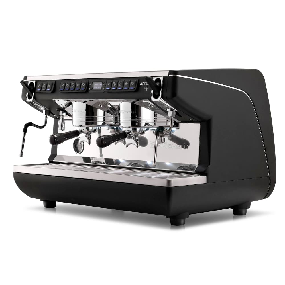 Nuova Simonelli Automatic Volumetric Espresso Machine w/ (2) Groups & 11 liter Boiler, 208-240v/1ph (APPIA LIFE 2GR VOL XT)