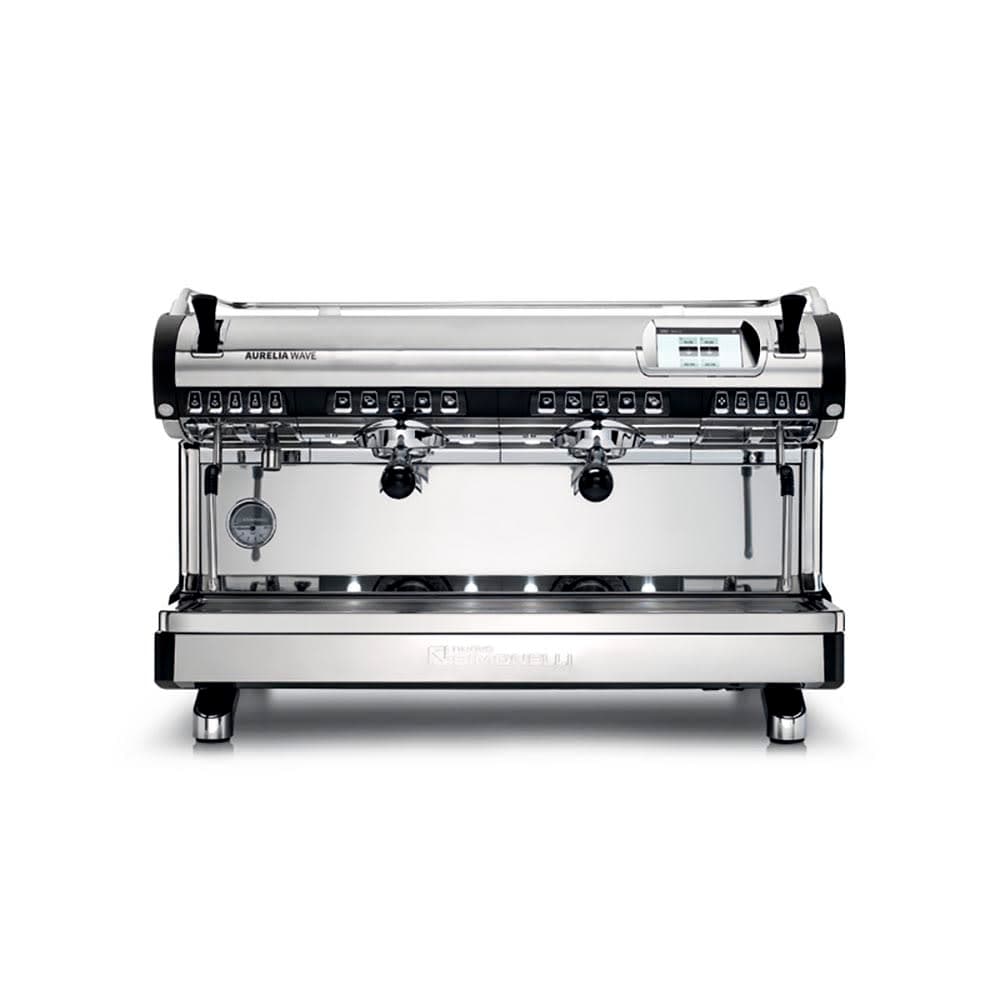 Nuova Simonelli Automatic Volumetric Espresso Machine w/ (2) Groups & 14 liter Boiler, 220v/1ph (AURELIA WAVE DIGIT 2GR)