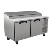 Infrico IRT-MR93EN 93 1/4" MR Series Pizza Prep Table w/ Refrigerated Base, 115v thumbnail 3