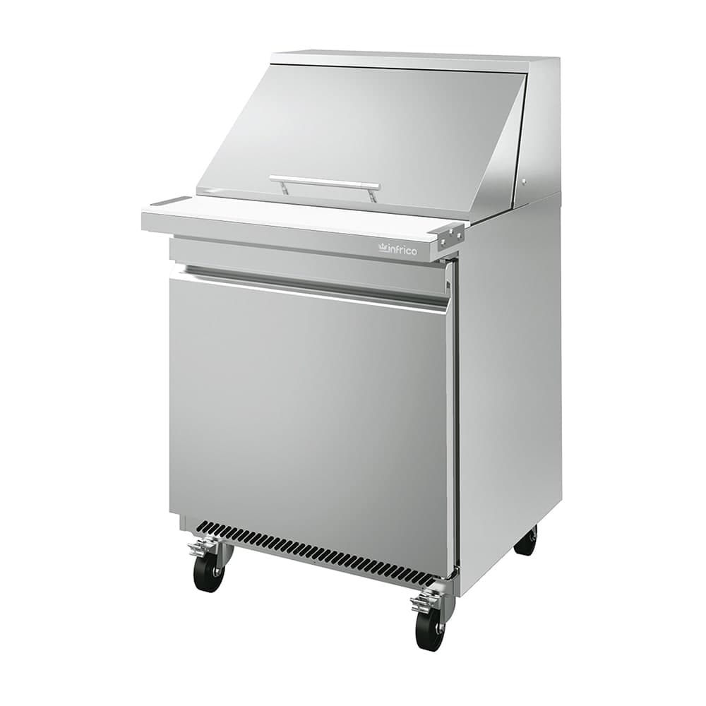 Infrico IRT-UC27P 27 3/4" UC Series Sandwich/Salad Prep Table w/ Refrigerated Base, 115v
