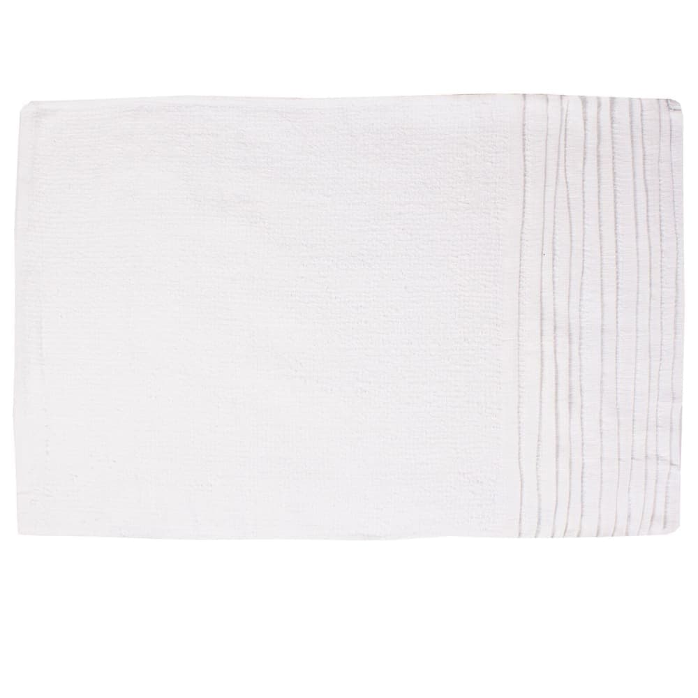 Chef Revival White Ribbed Terry Cloth Bar Towel, 16" x 19" (BMR)